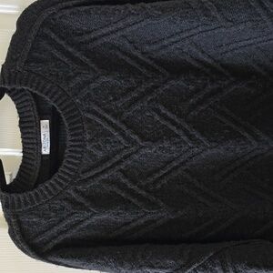 ARIZONA JEAN CO BRAND WOMEN'S JUNIOR OVERSIZED DARK GRAY SWEATER SIZE XL